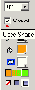  Close Shape ( )