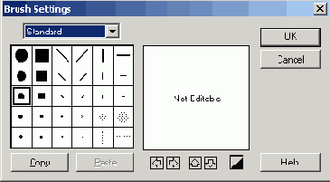 Практическое упражнение 7.1: Окно Paint