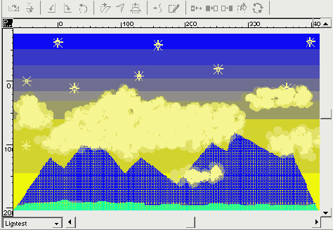 Практическое упражнение 7.1: Окно Paint